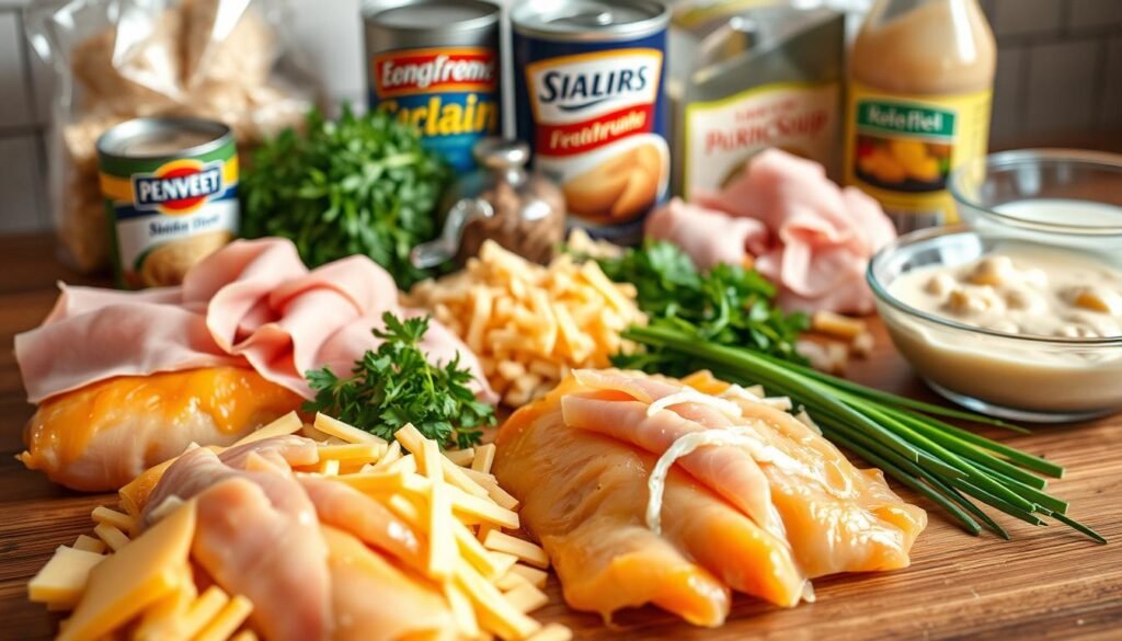 Chicken Cordon Bleu Casserole Ingredients Chicken Cordon Bleu Casserole Ingredients