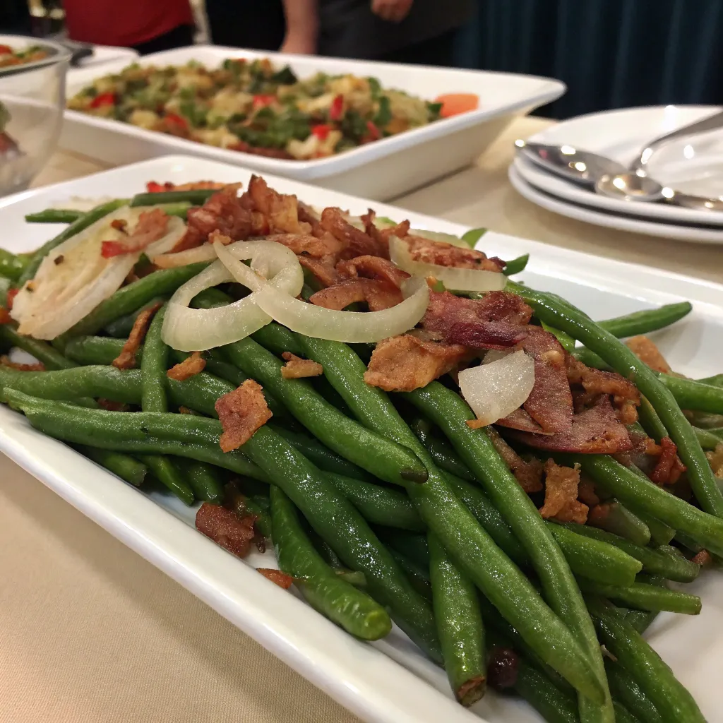 	southern green beans for a crowd